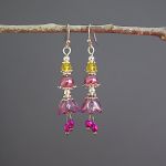 paarse bloem 5,2cm €9